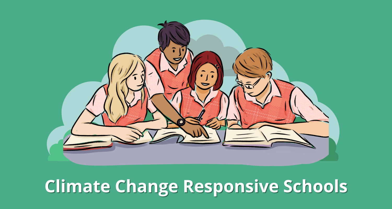 Climate change responsive schools (Facebook Cover) (1500 × 800 px)